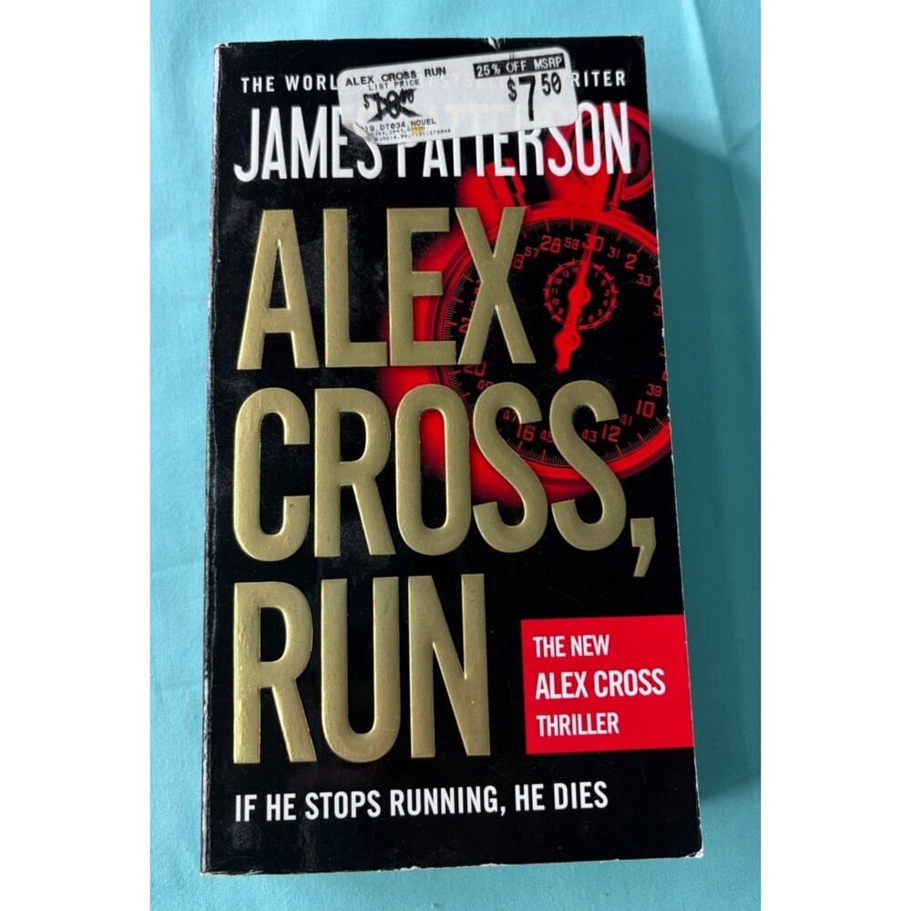 James Patterson Alex Cross Run Paperback Thriller 2014 ISBN 9780446571845
